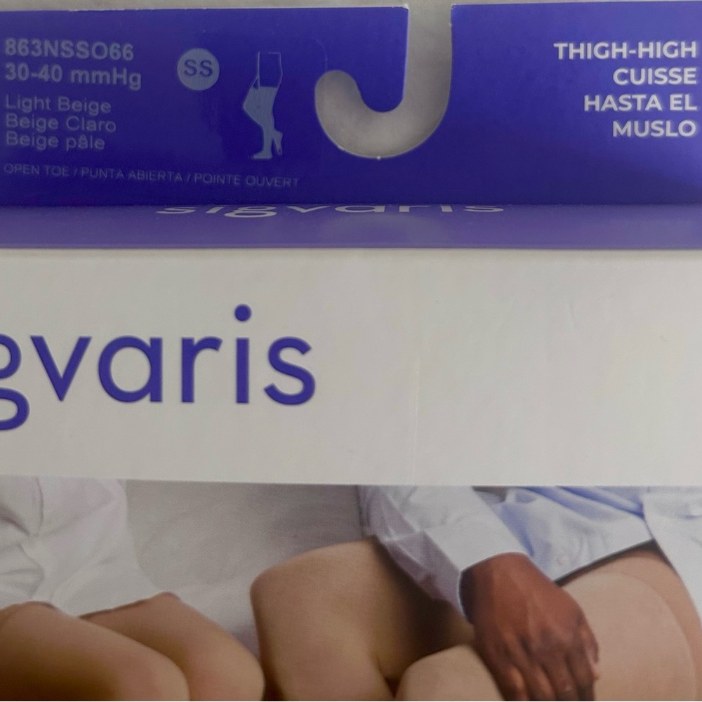 Essentials Beige Compression Stockings - image 4